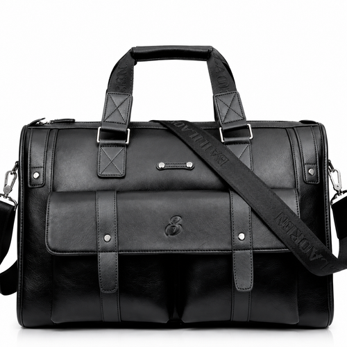 HERITAGE WORK | Large Capacity Leather Laptop Briefcase