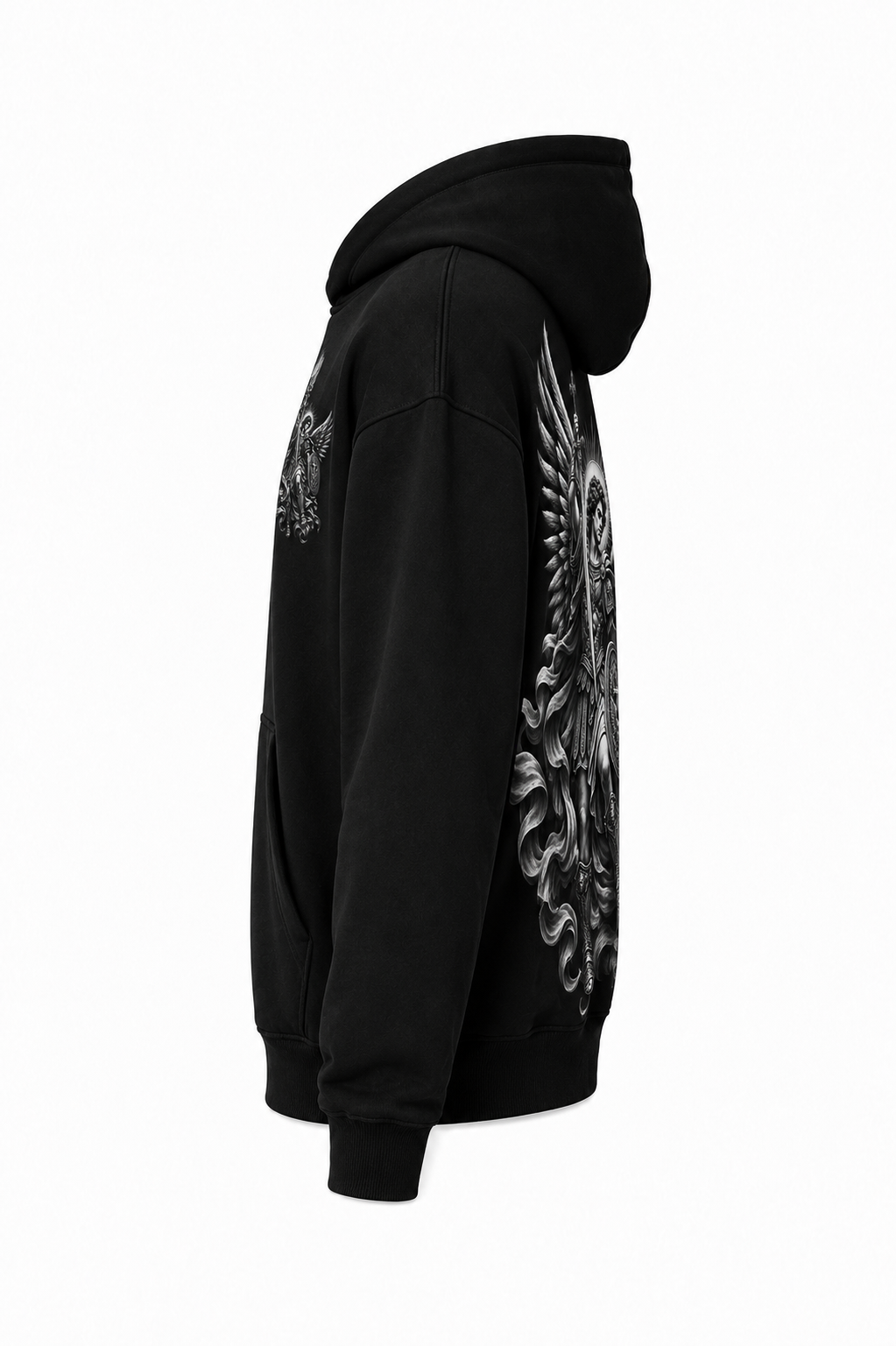 THE DIVINE GUARDIAN — Heavyweight Premium Hoodie